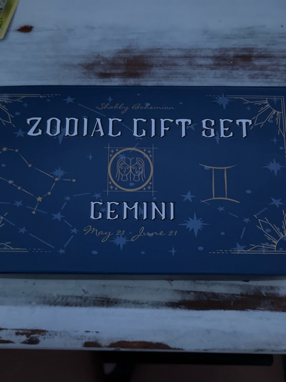 Gemini Zodiac Gift Set - Blue